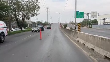 Muere hombre tras accidente vial en Apodaca
