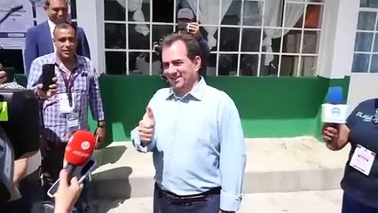 Candidatos a la gubernatura de Veracruz emiten su voto este 2 de junio
