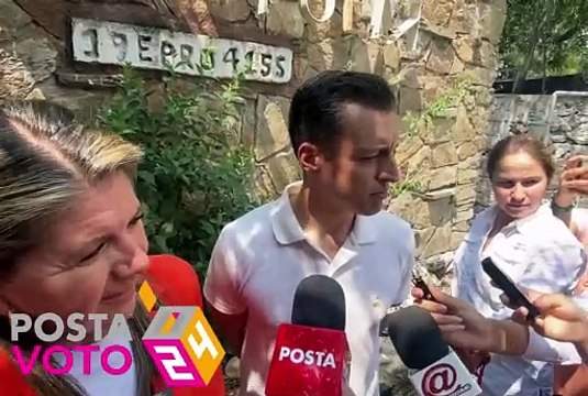 Luis Donaldo Colosio y Martha Herrera emiten su voto; confían en triunfo naranja