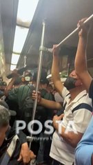 Jóvenes amenizan recorrido en el Metro cantando y bailando