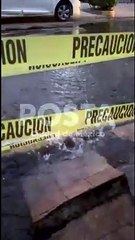 Cientos de litros de agua desperdiciada: Tres fugas simultáneas en CDMX