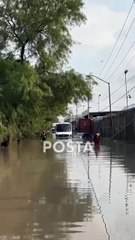 Así dejaron las lluvias el área metropolitana de Monterrey (VIDEO)