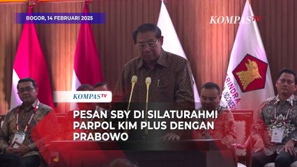 SBY Beri Pesan ke KIM: Dukung Prabowo hingga 10 Tahun ke Depan