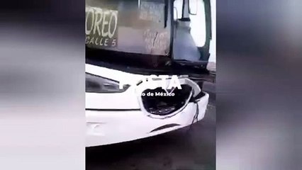 Choque en la México-Querétaro deja dos heridos (VIDEO)