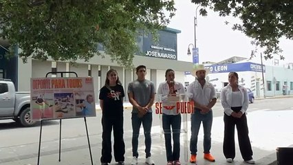 Propone Ale Morales deporte para todos