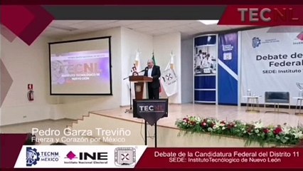 Pedro Garza Treviño tiene arrebato en debate; amenaza a hijo de contrincante