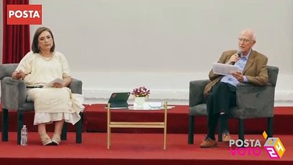 Xóchitl Gálvez se reúne con académicos y escritores en CDMX