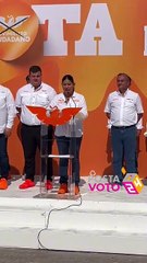 Reafirman candidatos de MC compromiso de seguridad en Nuevo León