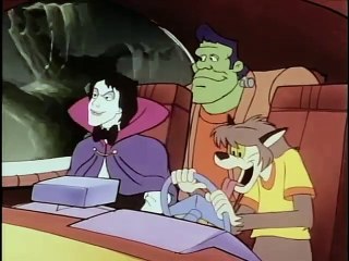 Drak Pack 06, Night Of The Terbites, animated series, Universal Monsters villains fighting for good, アニメーション  ,