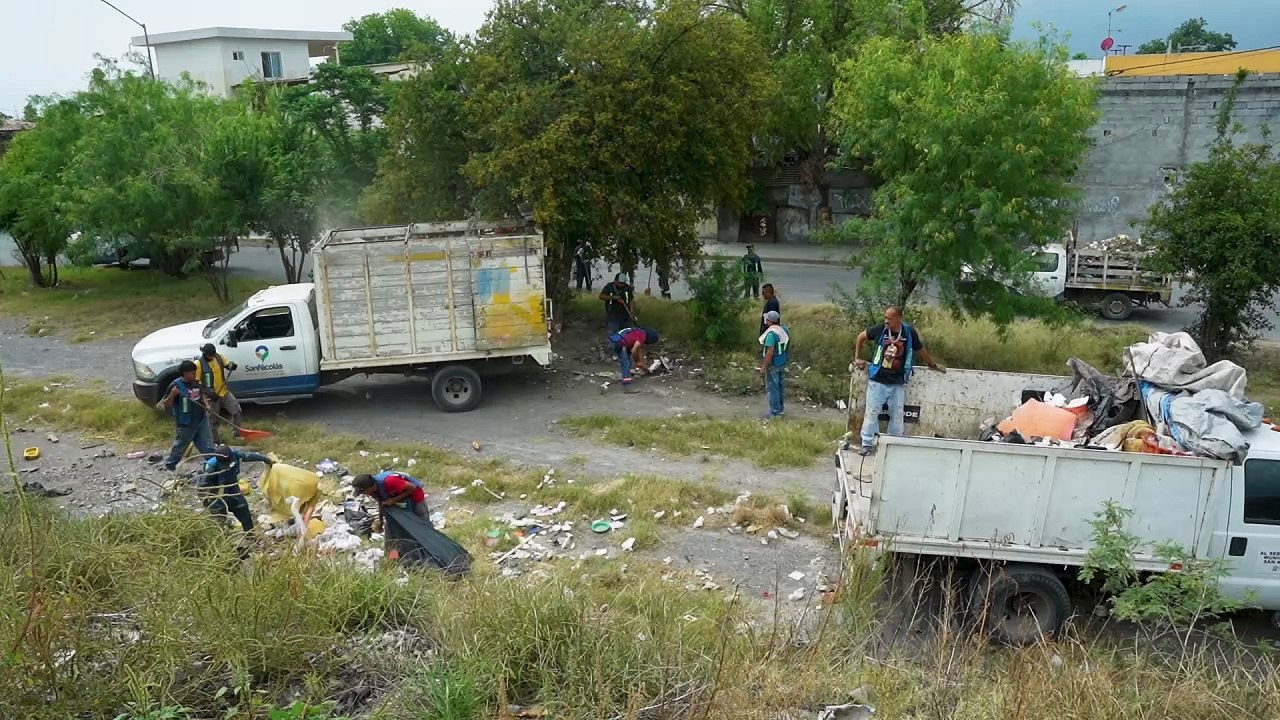 San Nicolás limpia colonias y recolecta 120 toneladas de basura