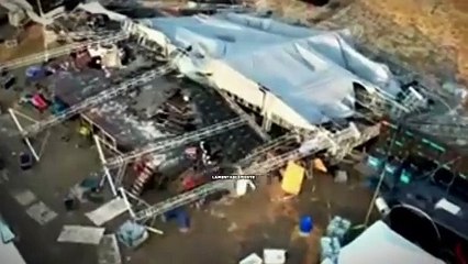 Le cayó una bocina en la cabeza, la vida tras el colapso de escenario en NL