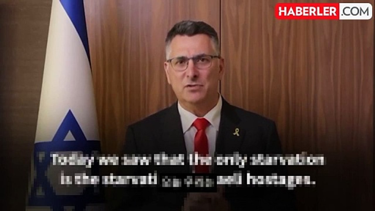 İsrail Dışişleri Bakanı Sa'ar'dan skandal sözler: Filistin dediğiniz yer İsrail toprağıdır