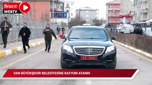 Van Büyükşehir Belediye Başkanı Abdullah Zeydan görevden uzaklaştırıldı