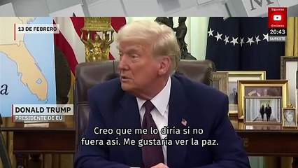 Trump llama a Putin para buscar acuerdo de paz con Ucrania; Horacio Besson nos explica los detalles