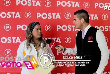 Buscará Erika Ruiz un modelo de seguridad eficiente en San Nicolás