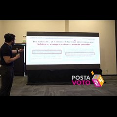 Acusa MC que Adrián de la Garza utiliza tarjeta regia para compra de votos