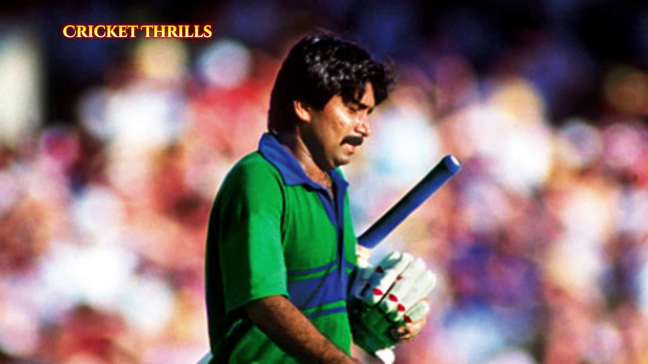 javed Miandad 52 runs off 67 balls including 5 fours vs India at ...