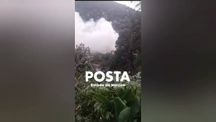 Alarma incendio en Arenillas, en Naucalpan (VIDEO)