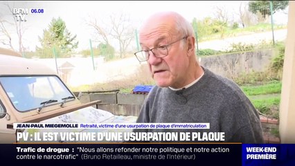 PV: ce retraité a été victime d’une usurpation de plaque d'immatriculation et doit 425 euros de contraventions