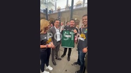 La Raniza y Gerard Piqué en el Bicentenario de Nuevo León con Samuel García