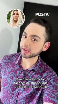 Kim Kardashian y los tacones de stripper que utilizó para el Met Gala