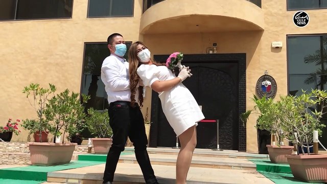 Love in the time of coronavirus: Weddings back on in Dubai at Philippine Consulate