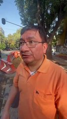 Fuga de agua inunda viviendas y negocios en la colonia Roma