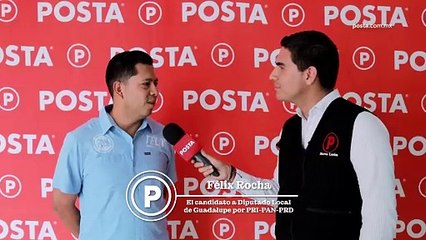 Buscará Félix Rocha erradicar la inseguridad y problema del agua en Guadalupe