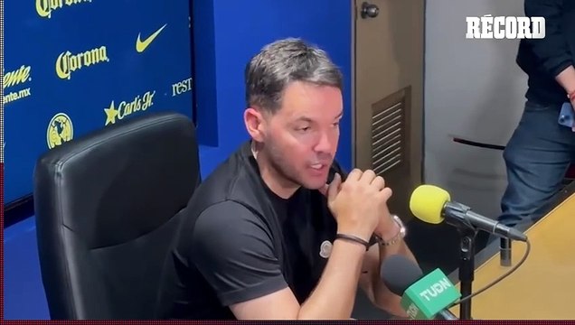 Conferencia Larcamón. Nicolás Larcamón habló en conferencia de prensa luego del triunfo de Necaxa por 3 goles a 2 sobre el América