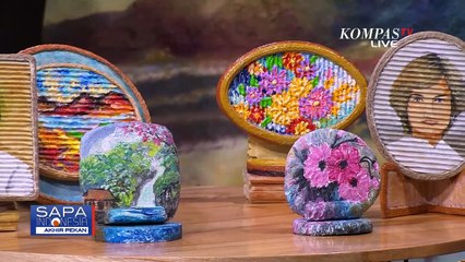 [FULL] Kreatif, Begini Ide Menyulap Sampah Rumah Tangga Jadi Benda Bernilai Seni