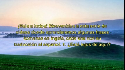 "Frases Comunes en Ingles: Desde '¿Esta lejos de aqui?' hasta '¡Es muy caro!'"