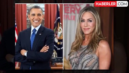 Jennifer Aniston'la aşk yaşadığı iddia edilen Barack Obama'dan fotoğraflı yanıt