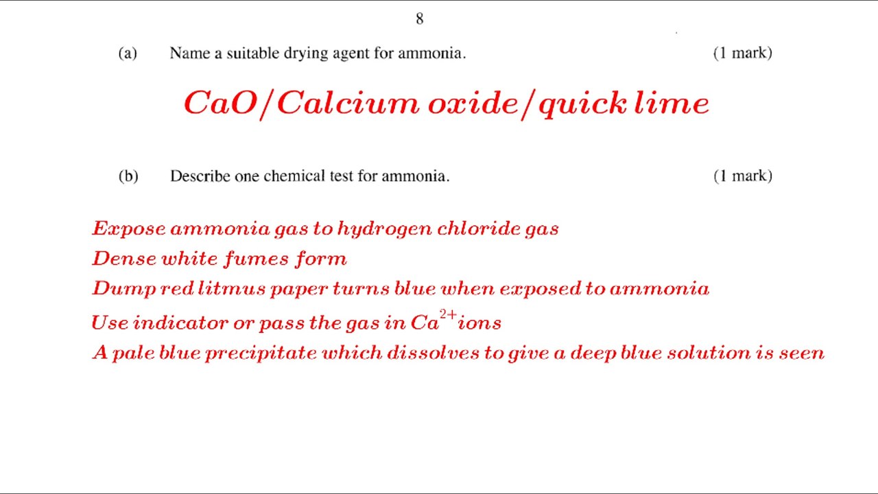 KCSE Chemistry paper 1 #2012 questions and answers #revision for exams #improve your grades