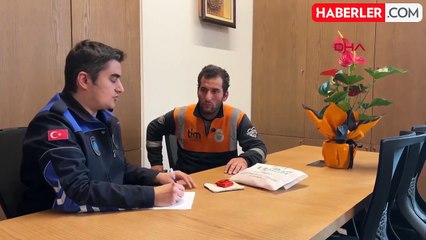 Temizlik görevlisinden örnek davranış! Sözleri de herkesi mest etti