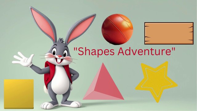 Shapes Adventure| Learn Shapes with Benny Bunny| Fun & Interactive for Kids