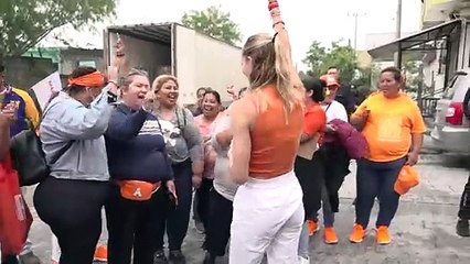 Mariana Rodríguez propone medidas contra la inseguridad en Monterrey