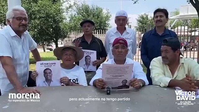 Víctor David Guerrero suma apoyos en San Nicolás de los Garza