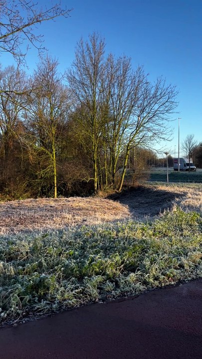 PREMIERS COUPS DE PÉDALES gelés à Amsterdam