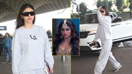 Mouni Roy Arrives At The Mumbai Airport In Her Swanky Range Rover Suv! Naagin Girl Spotted!