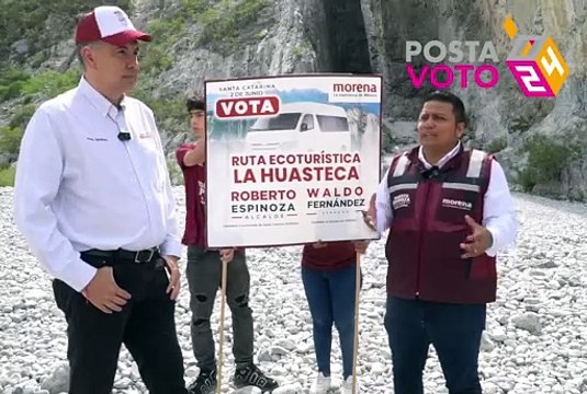 Candidatos de Morena impulsarán Ruta Ecoturística La Huasteca en Santa Catarina