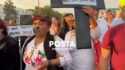 Marcha del Silencio en Ecatepec por un alto a la inseguridad y la violencia