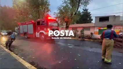 Llegaron las lluvias a Coacalco y Tultitlán (VIDEO)