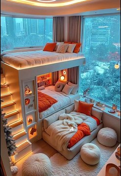 After work, coming home, taking a hot shower, changing into pajamas, and having a fully charged phone—at this moment, happiness feels so real. #Bedroom #MyCozyNest #YoungLivingSpace