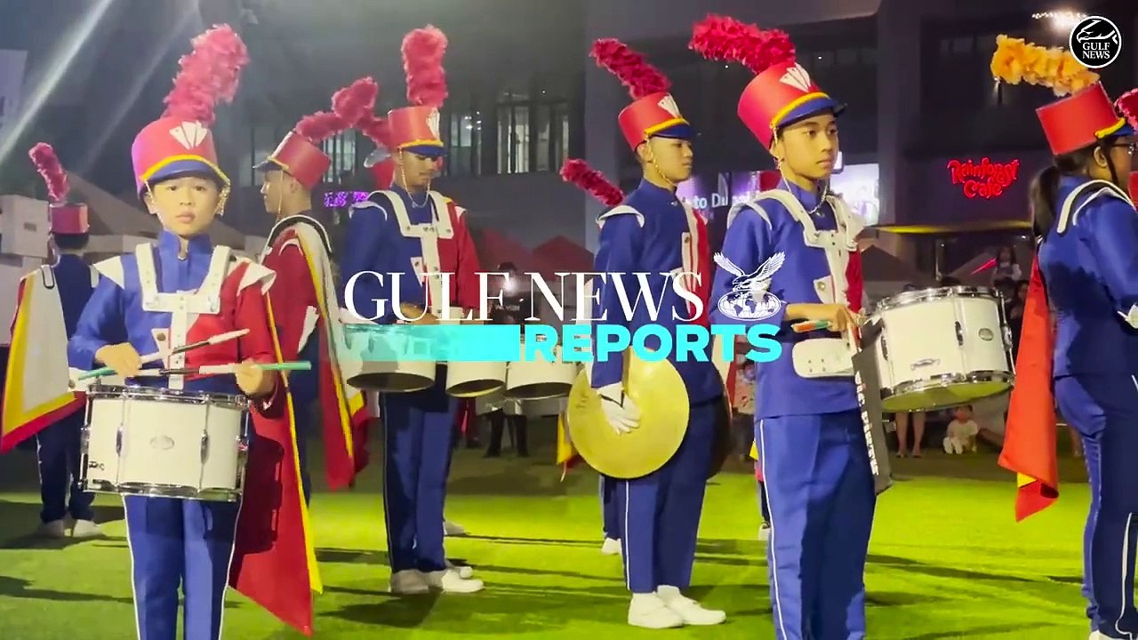 Celebrations for upcoming Philippine Independence Day in Dubai kick off with laser and light show