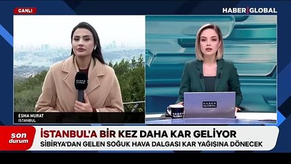 Tarih verildi: İstanbul'da kar ne zaman başlayacak?