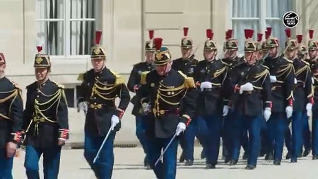 UAE President Sheikh Mohamed arrives in France, meets French President Emmanuel Macron