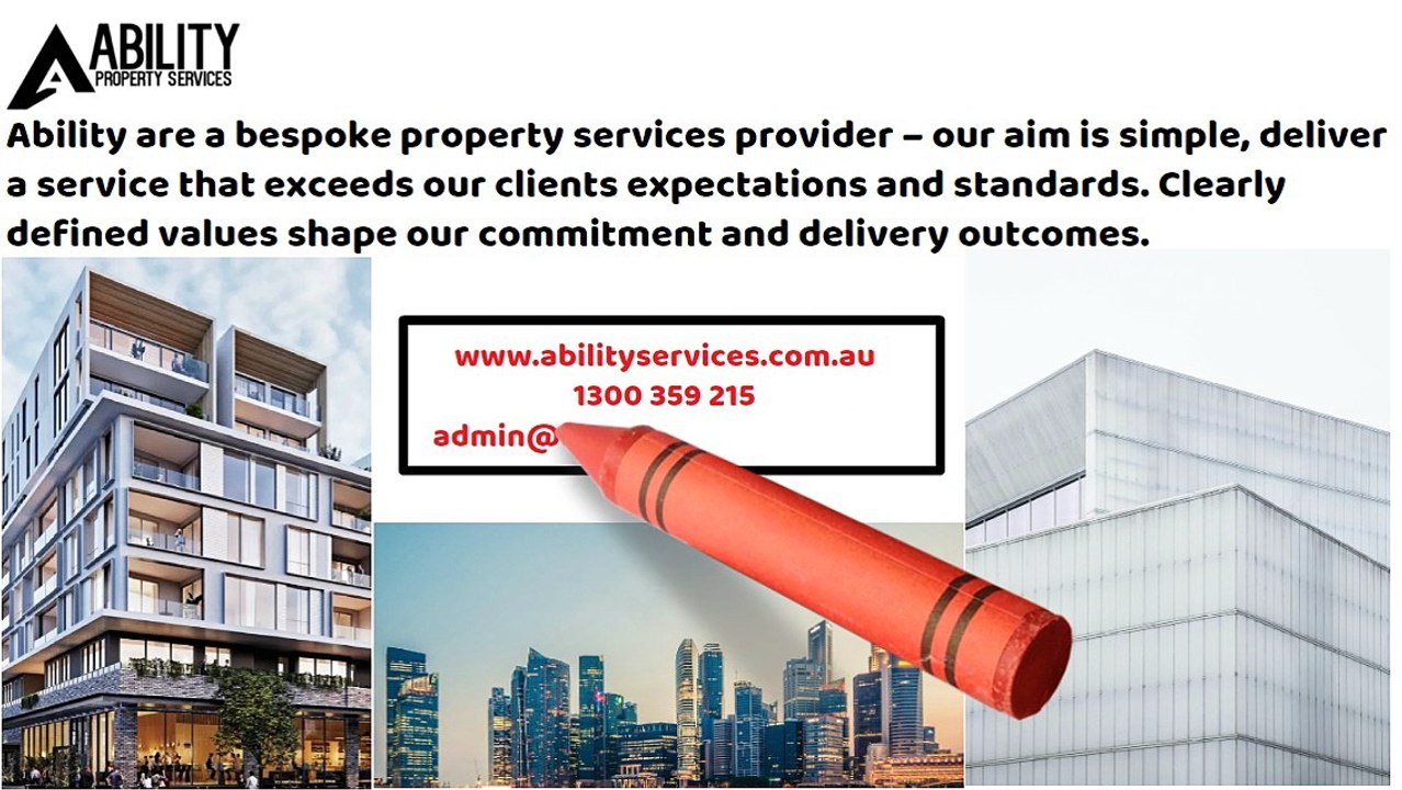Information Presentation Of Ability Service