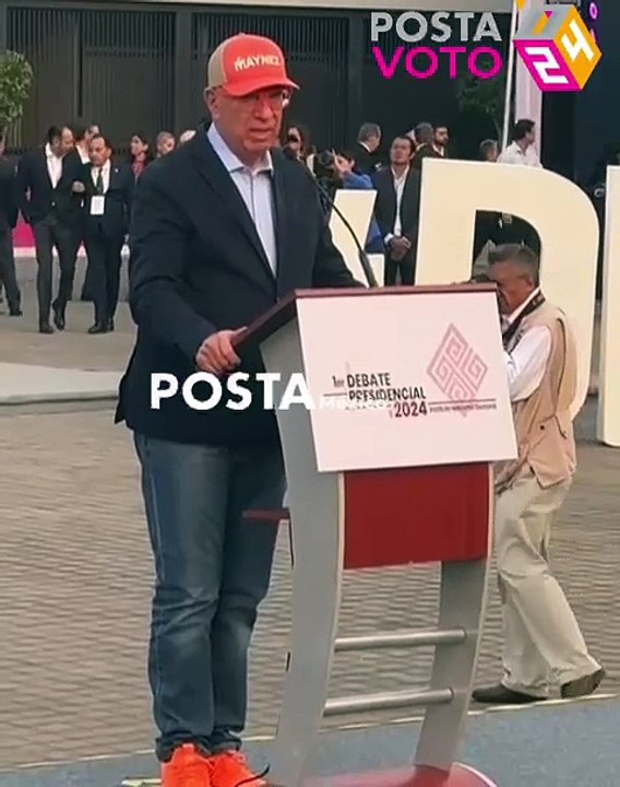 Dante Delgado asegura que el debate disparará el conocimiento de Jorge Máynez