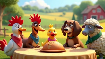 The Little Red Hen's Lesson