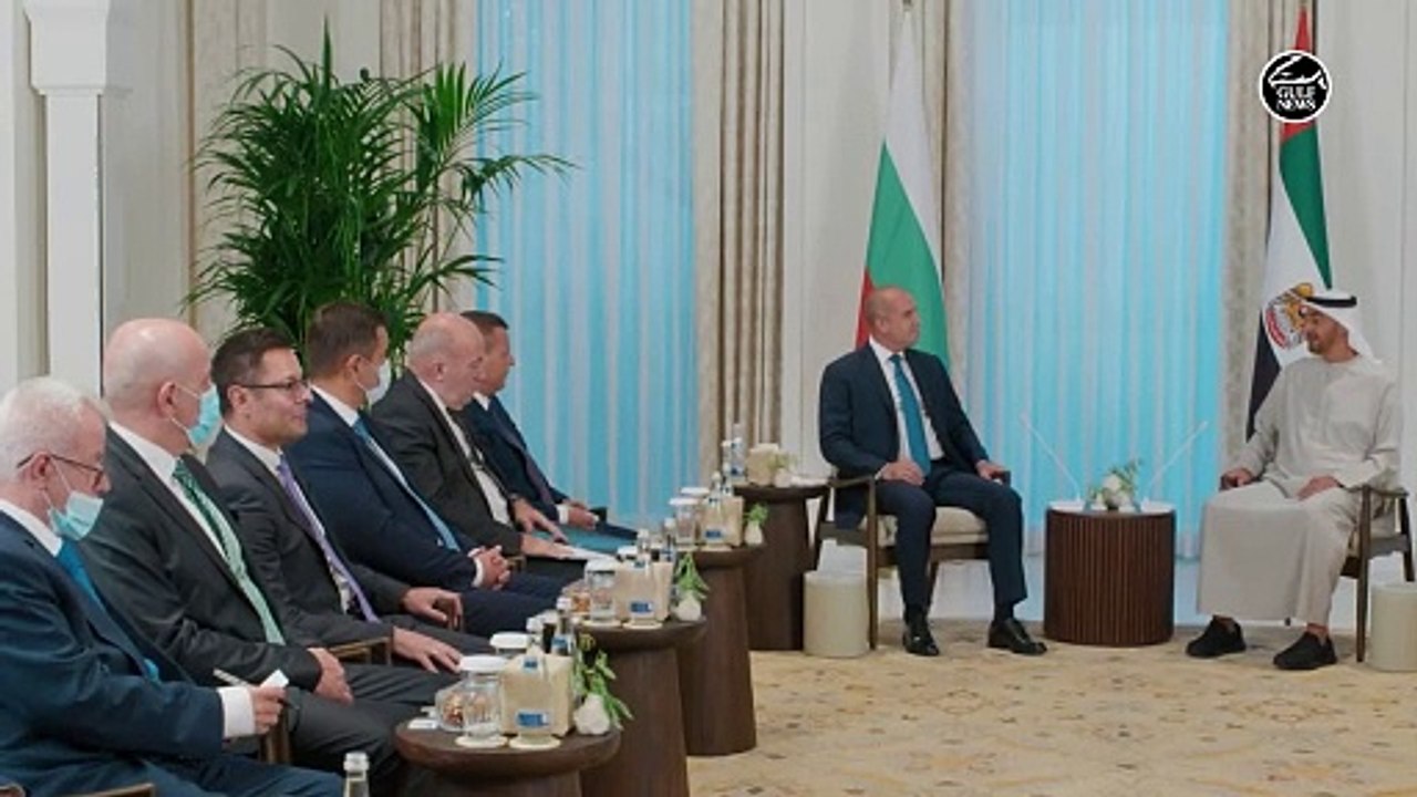 UAE president meets Bulgarian counterpart to discuss strengthening relations